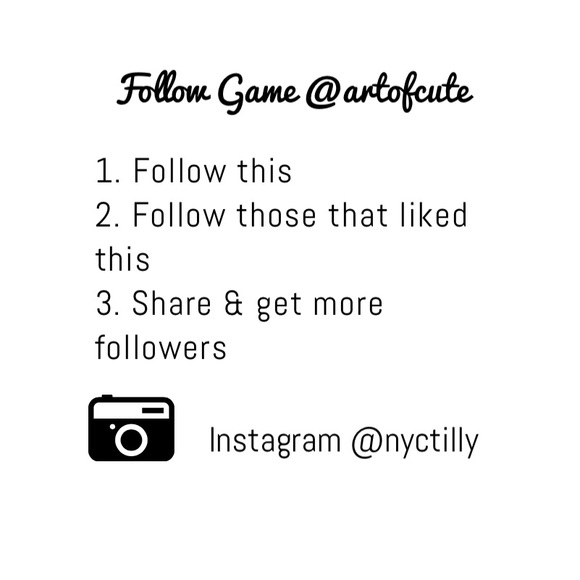 Other - Grow your followers! Follow game.